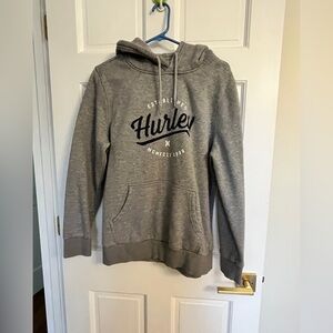 Hurley Gray Hoodie Sweatshirt